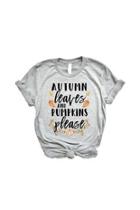  Autumn Leaves Tee
