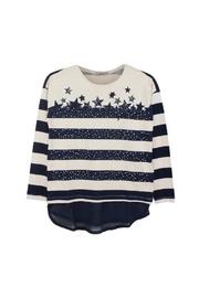  Navy Stripe Tee