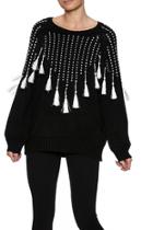  Mini Tassel Sweater
