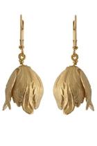  Gold Tulip Earrings