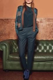  Jacquard Printed Trousers