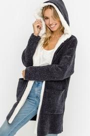  Chenille Hoodie Jacket