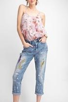  Painted Boyfriend Jeans