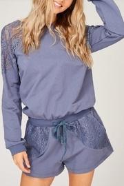  Lace Detailed Romper