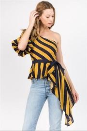  Asymmetric Stripe Top