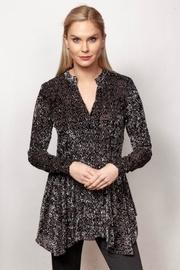  Burnout Velvet Tunic