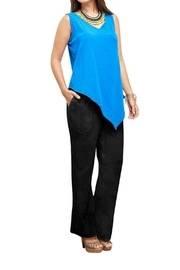  Basic Gauze Pants