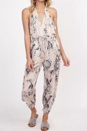  Snake Halter Jumpsuit