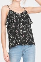  Black Floral Cami