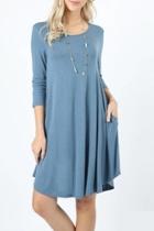  Thea Titanium Dress