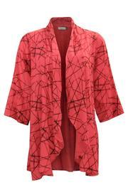  Rayon Coral Cardigan