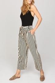  Cropped Stripe Trouser