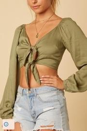  Sage Green Crop-top