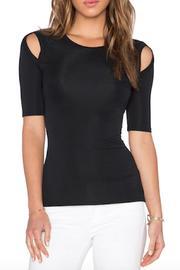  Rosellini Cold-shoulder Top