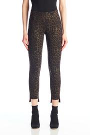  Leopard Print Step Hem Pull-on Pant