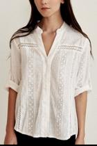  Lace Eyelet Shirt
