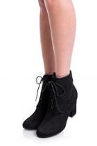  Black Laces Booties