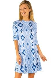  Ikat Swinger Dress