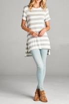  Leigh Striped Tunic