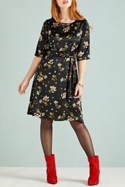  Geometric Floral Dress