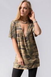  Camouflage Choker Tee