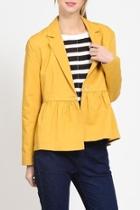  Shirred Waist Jacket