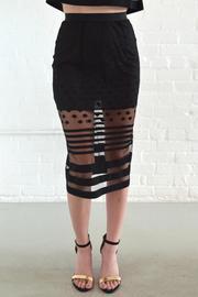 Alice Mccall Black Lace Skirt