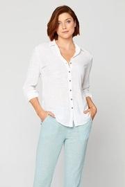  Gauze Button-up Shirt