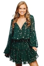  Star Print Zozo Dress