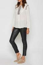  Clema Embroidered Top