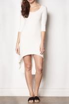  White Lounge Around Dress
