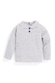  Ditsy Peter Pan Top