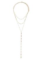  Layered Lariat Necklace
