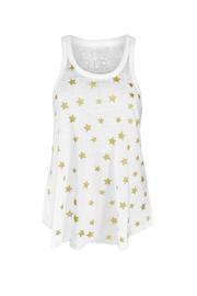  Starry Night White Tank