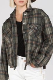  Plaid Trucker Jacket