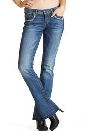  Fray Flap-pocket Bootcut