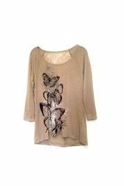  Casual Butterfly Shirt Top