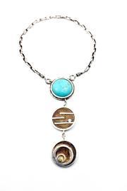  Turquoise And Silver Necklace