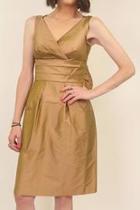  Bronze Ruche Dress