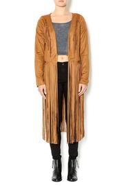  Caramel Fringed Jacket