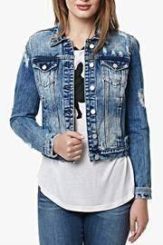  Distressed Jean Jacket