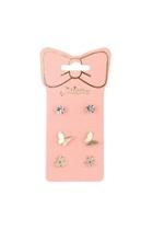  Minimal 3-pair Earring-set