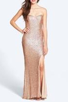  Sparkling Champagne Gown