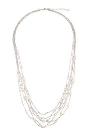  Multi-pearl Chain Necklace
