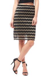  Chevron Lace Skirt