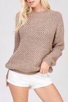  Hot Mocha Sweater