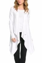  Open Cardigan Hoody