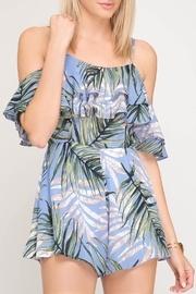  Tropix Cold-shoulder Romper