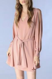  Belted Flare Dress