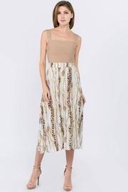  Leopard Chain Skirt